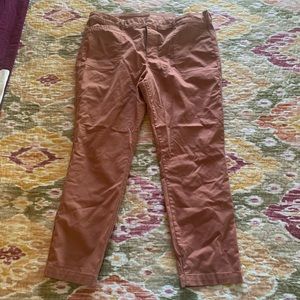 Pixie Chino Ankle Pants